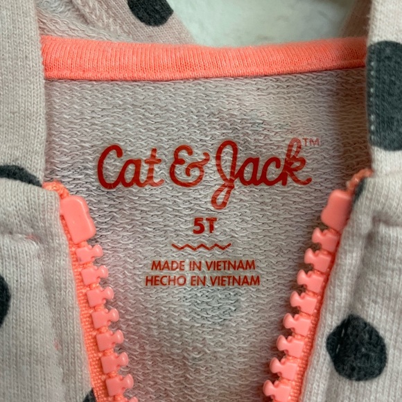 Cat & Jack girls sweatshirt 5T - Picture 4 of 4